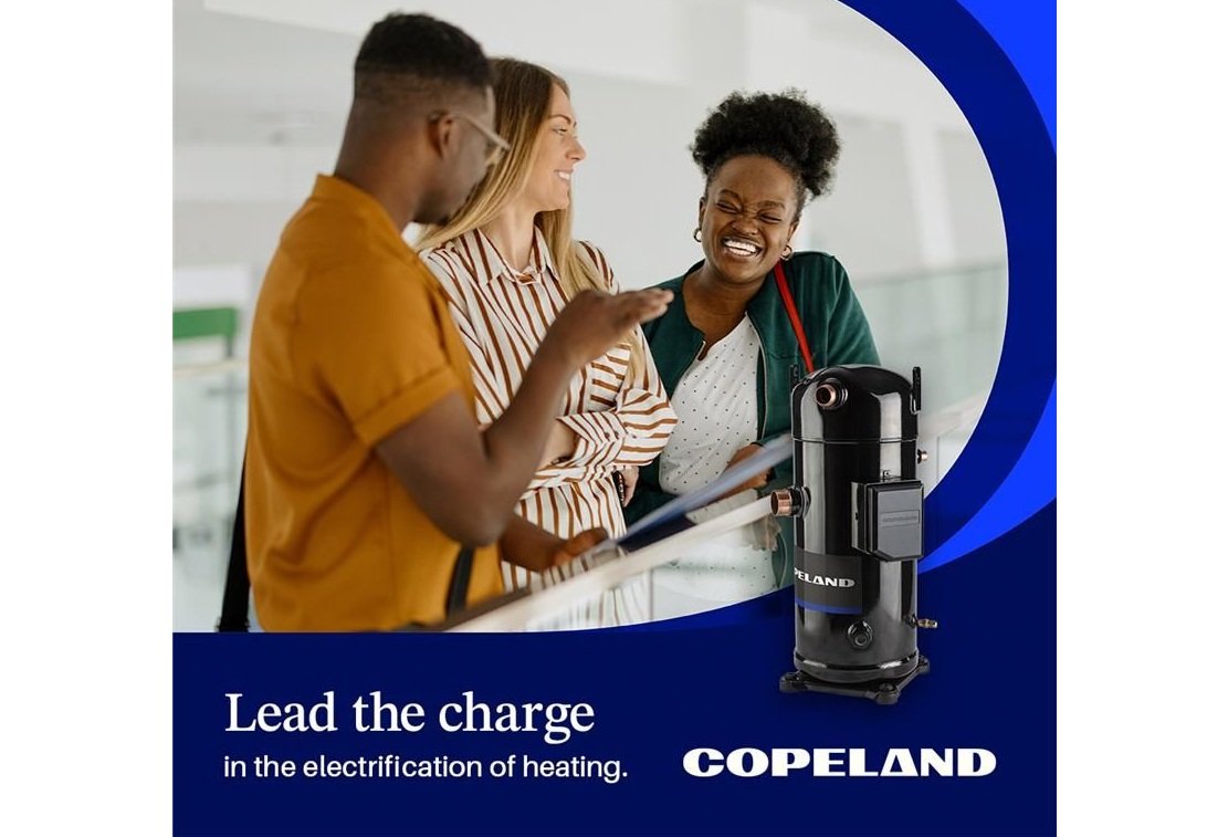 Copeland launches YAW and YAV compressor platforms to support heat pump electrification