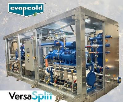 Evapco Launches Worlds First Packaged Low Charge Ammonia Mega Split Refrigeration System