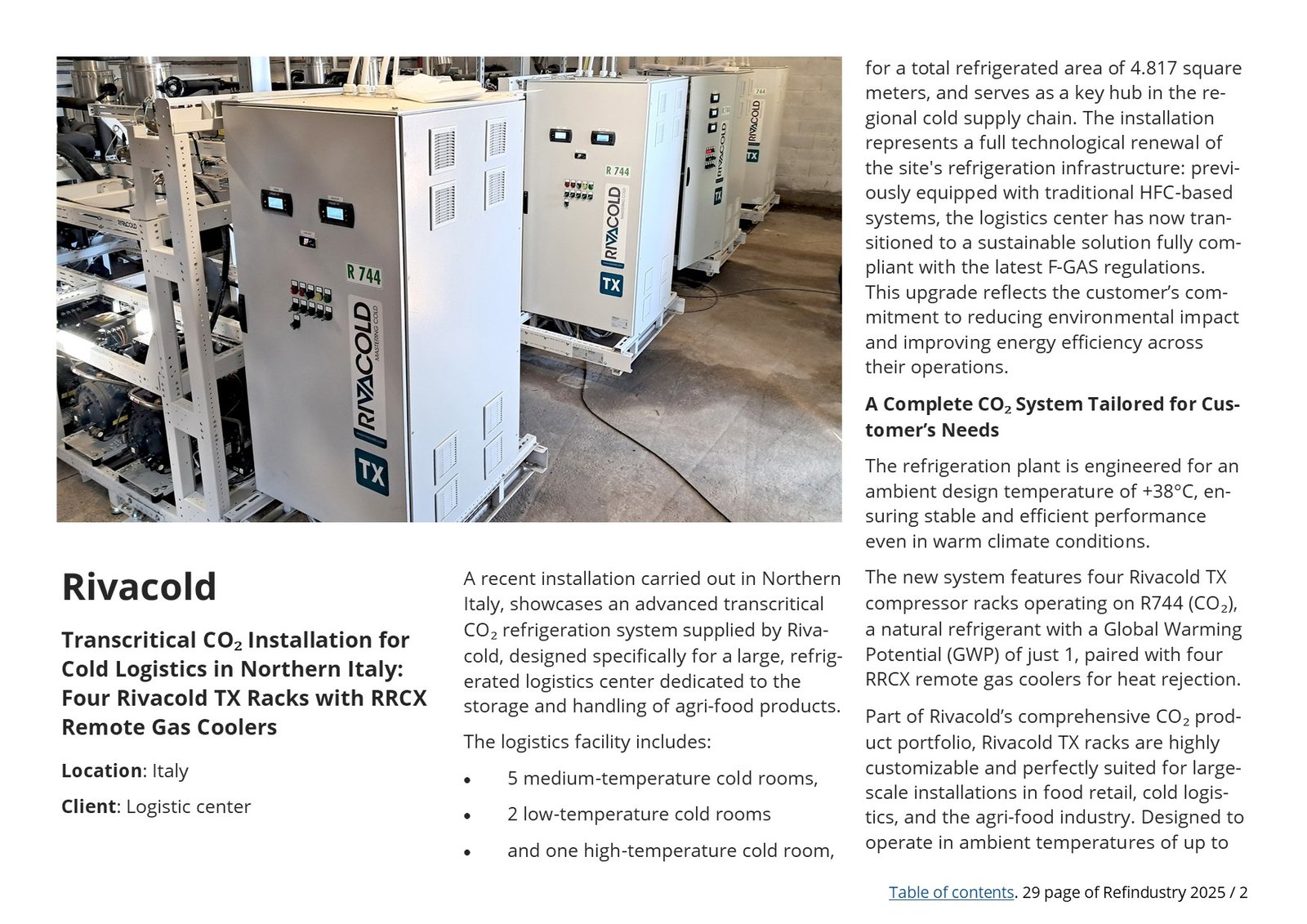 Refindustry opens call for CO2 Refrigeration case studies
