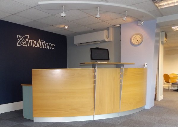 Toshiba VRF Air Conditioning executed project for Multitone Electronics