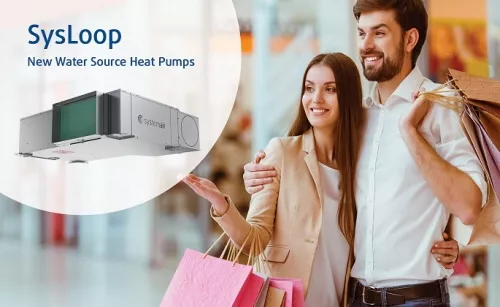 SysLoop – new water source heat pumps