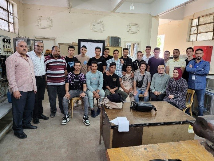 Technician training in Egypt