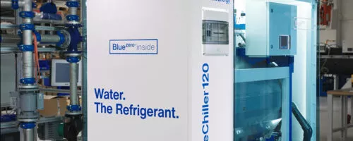 Bluezero – Official Trademark for Water as Refrigerant Registered