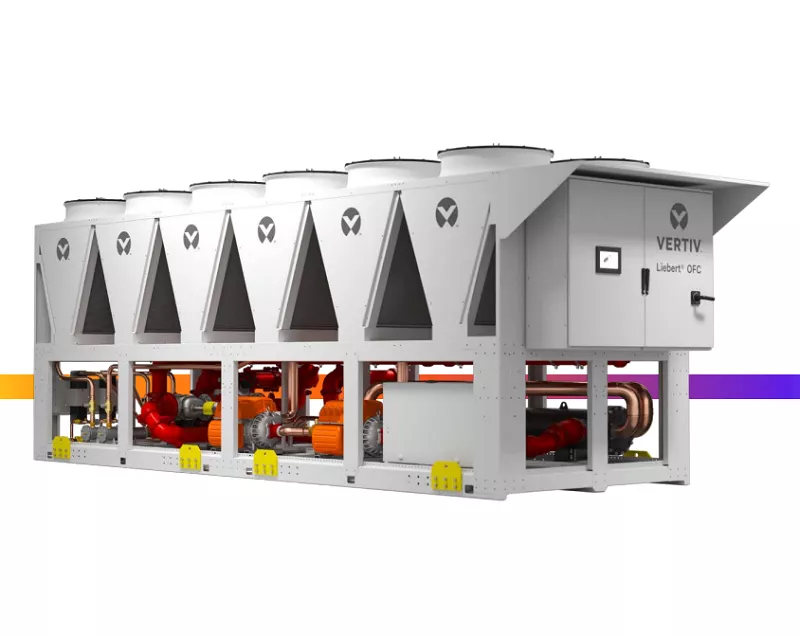 Vertiv presented new range of oil-free turbocor compressor chillers launched in partnership with Geoclima