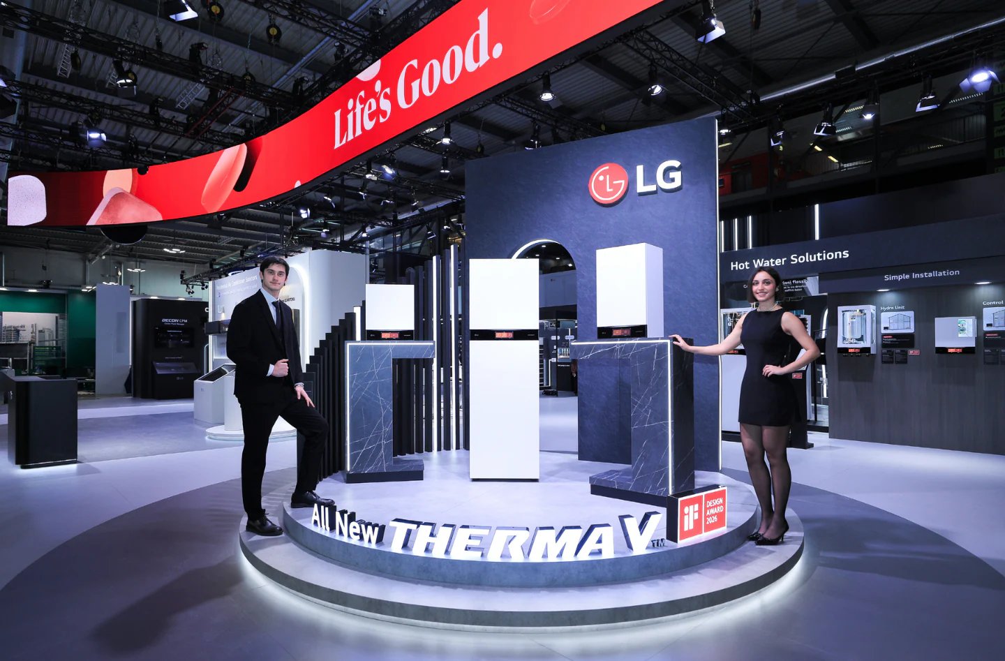 LG presentó su gama de HVAC para Europa en la MCE 2026 de Italia
