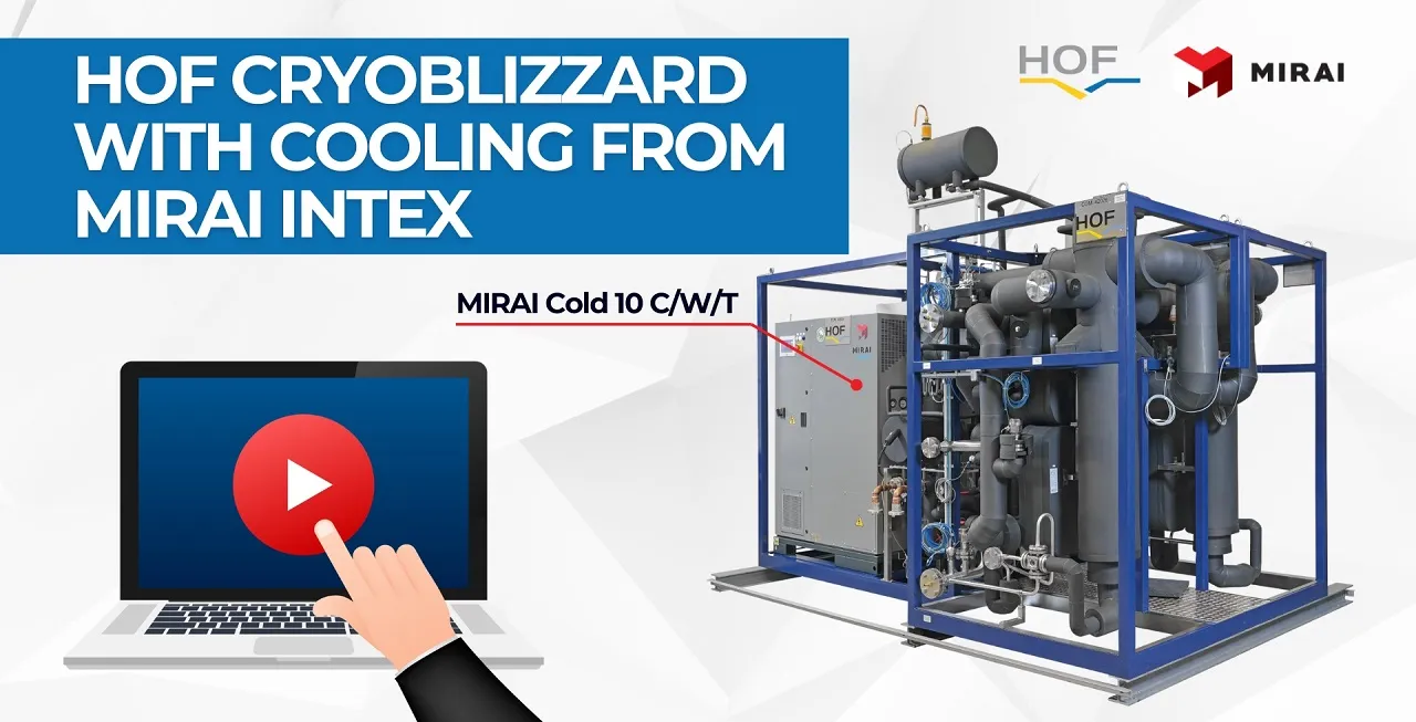 HOF CryoBlizzard Integrates Mirai Intex Cooling for Sustainable Ultra-Low Temperatures