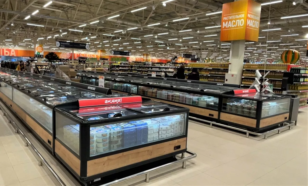 Arneg Russia has equipped new Globus hypermarket in Moscow