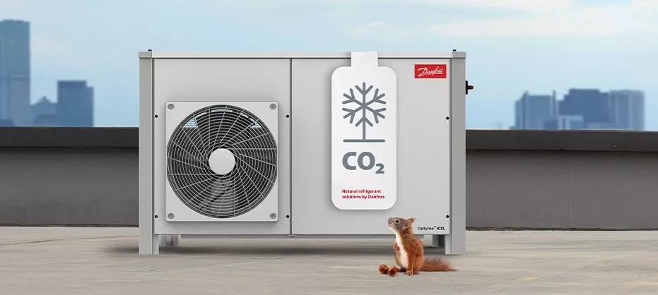 Danfoss launches the Optyma iCO2 condensing unit with natural refrigerant 