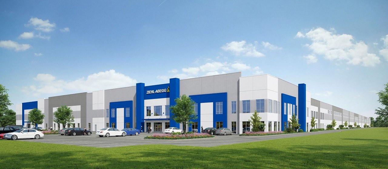 Ziehl-Abegg invests 100 million euros in the construction of a new US production plant