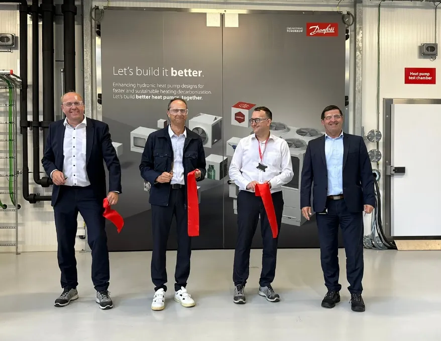 Danfoss to Unveil Cutting-Edge Commercial Heat Pump Test Facility