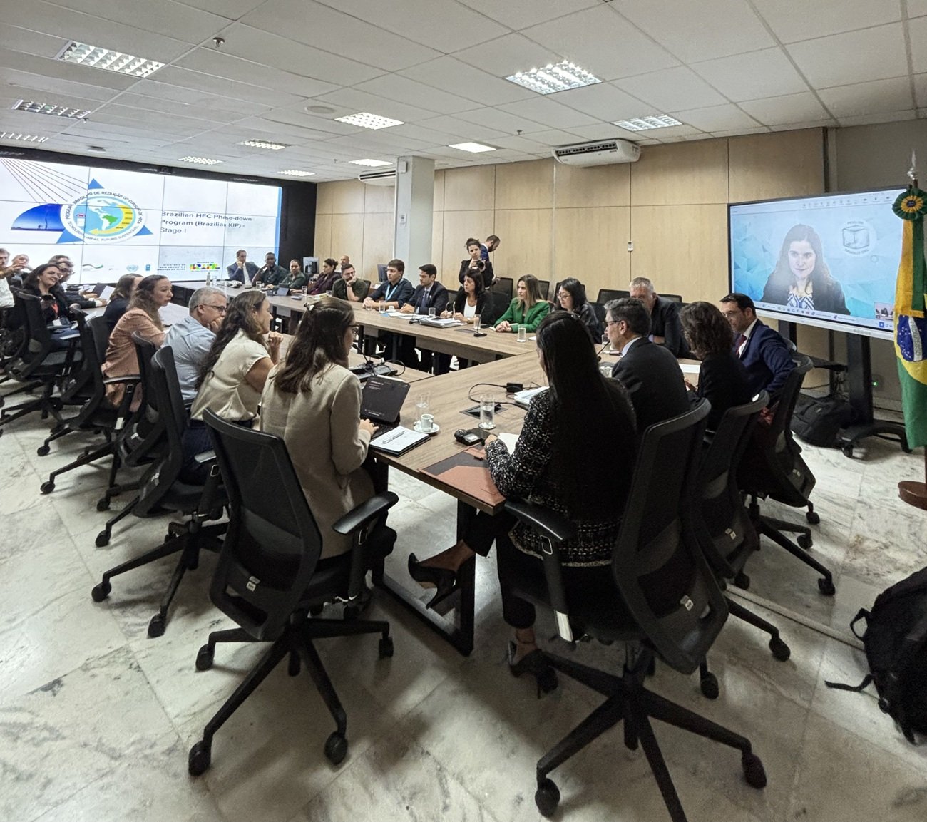 Multilateral Fund mission in Brazil supported national HFC reduction program