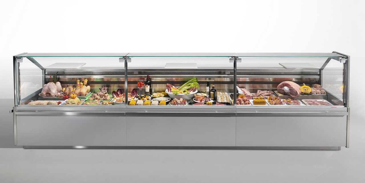 Arneg presented refrigerated counter ARLES SMART AIR