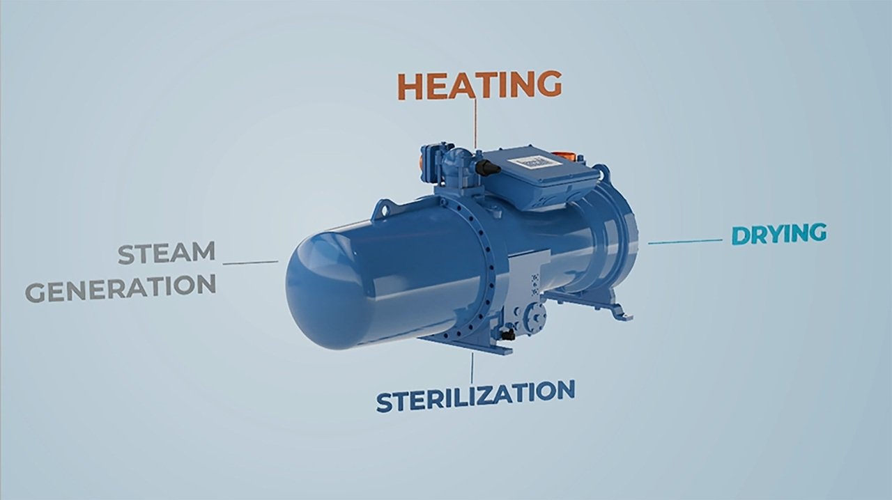 Frascold launches NEXUS screw compressors for high-temperature heat pumps