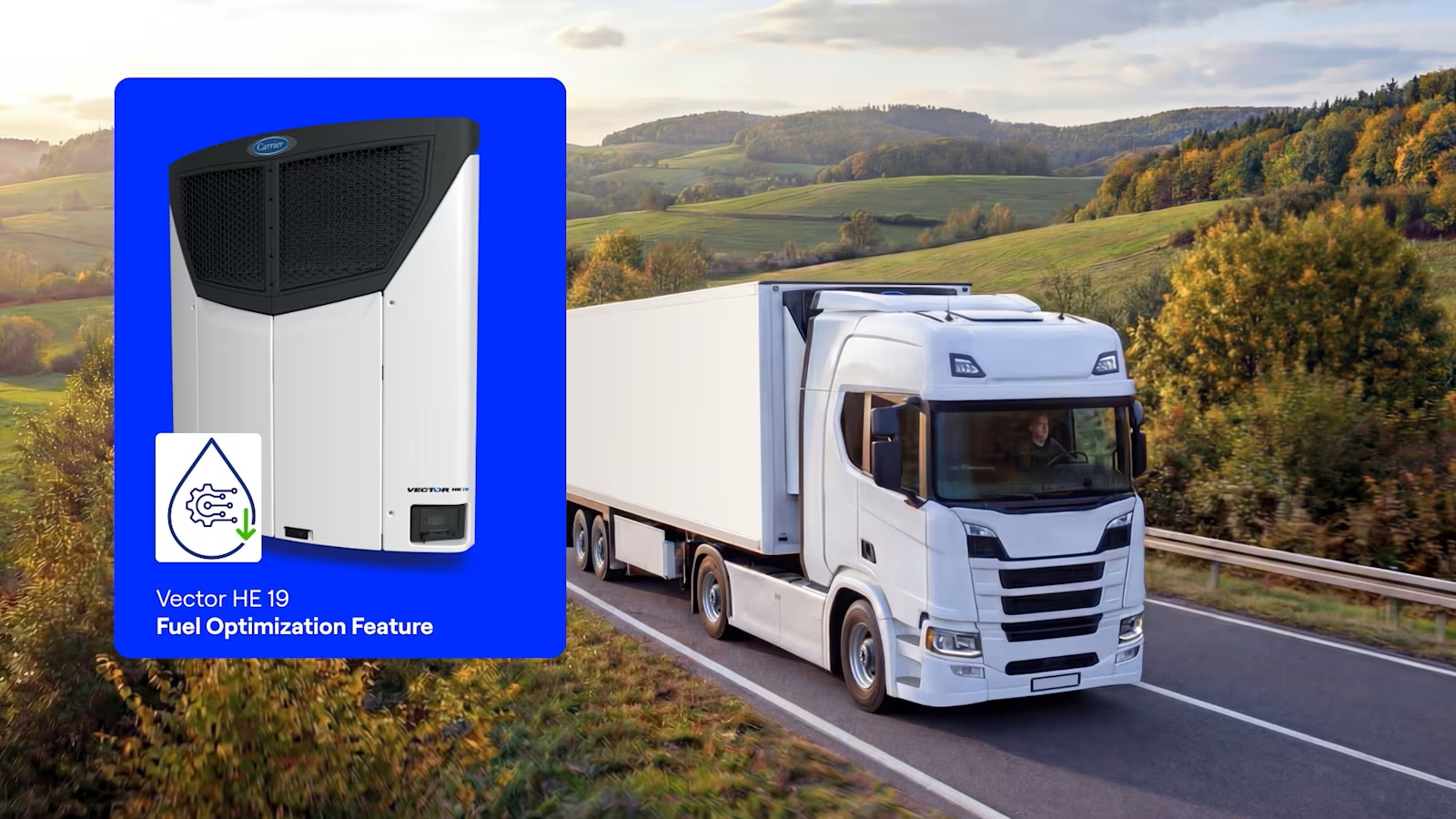 Carrier Transicold software cuts Vector HE 19 fuel use by up to 19%