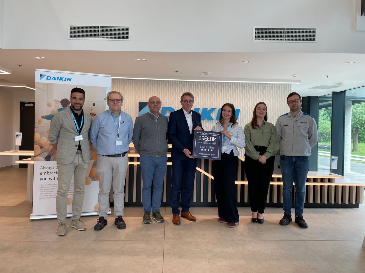 Daikin Europe earns BREEAM Excellent for Belgium R&D centre
