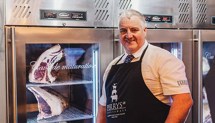Williams helps Perrys of Eccleshall age meat