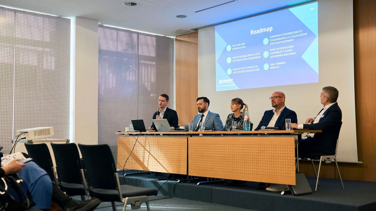 Eurovent presents cPCR recommendations for HVAC at ISH Frankfurt