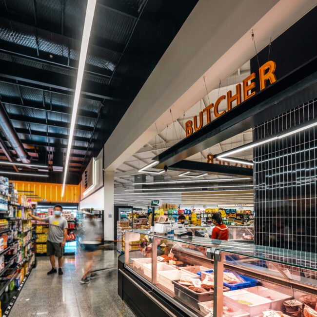 Freor equipped the supermarket in Auckland, New Zealand
