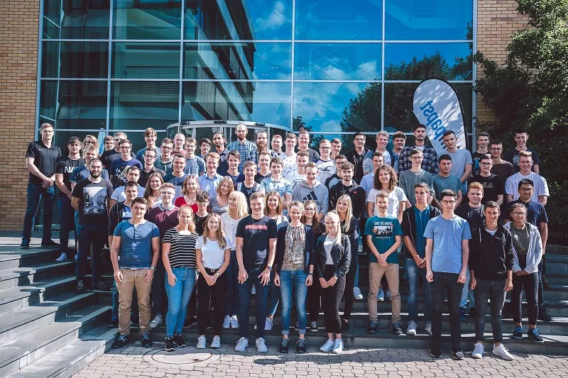 113 new trainees and students at ebm-papst