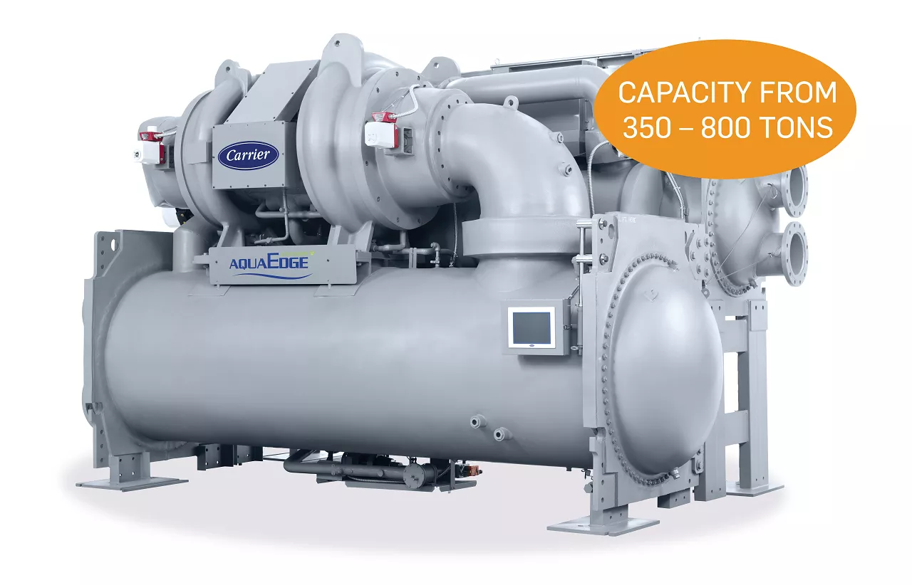 Carrier AquaEdge 19DV Chiller Line Expanded to 350 Tons
