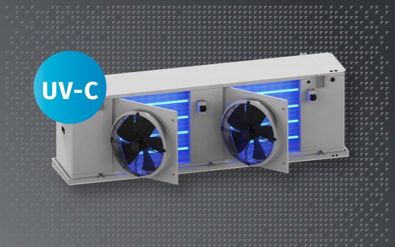 thermofin evaporators and air coolers with special lamps for UV-C ...