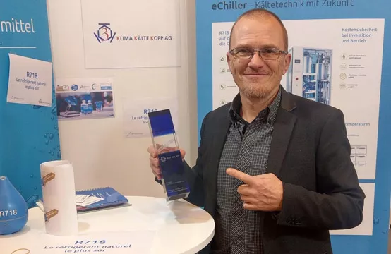 eChiller wins Innovation Award of the Swiss Cooling Industry