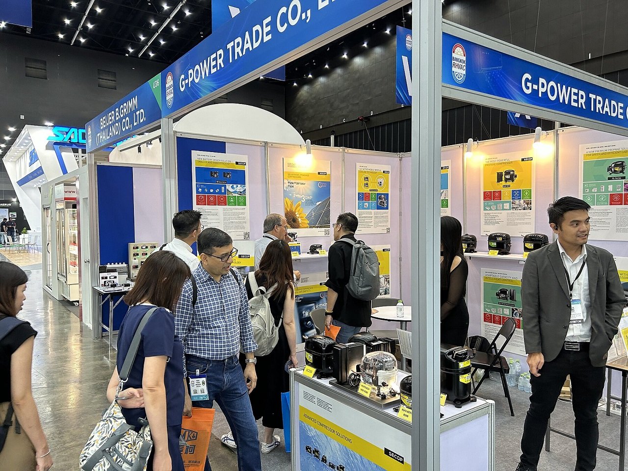 Secop and G-Power Showcased Cutting-Edge Cooling Solutions at Bangkok RHVAC 2024