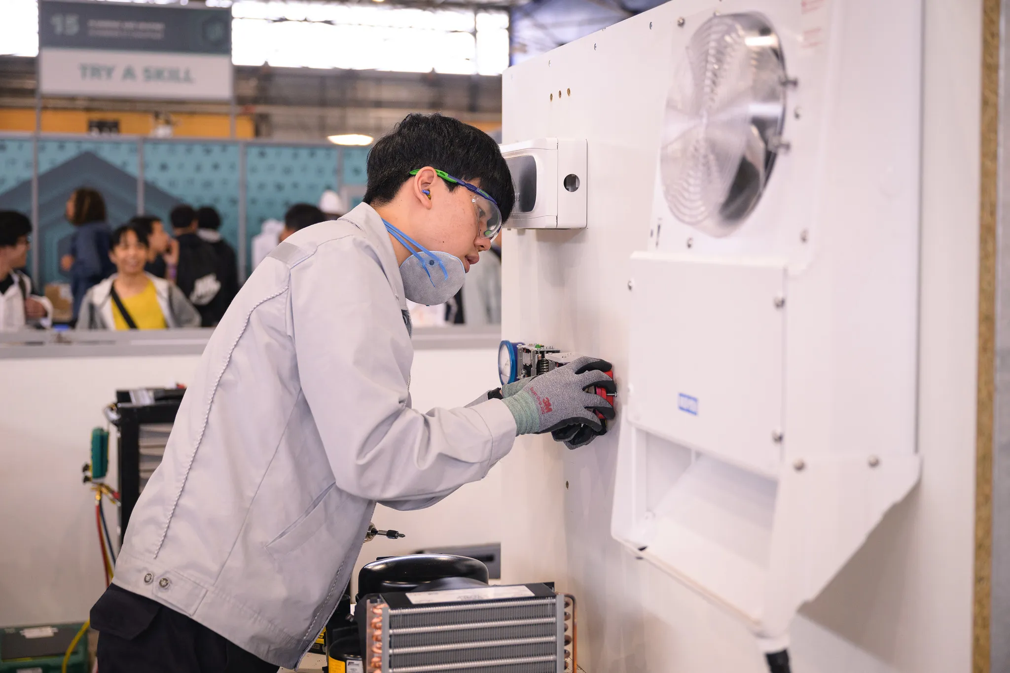 Refrigeration and Air Conditioning Competitions in Full Swing at WorldSkills Lyon 2024