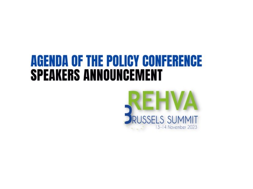 Agenda and speakers of the REHVA Brussels Summit 2023 announced