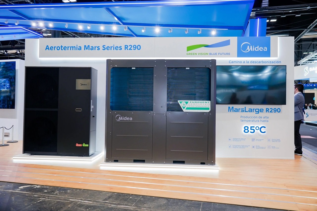 Midea showcases new HVAC products at C&R 2025