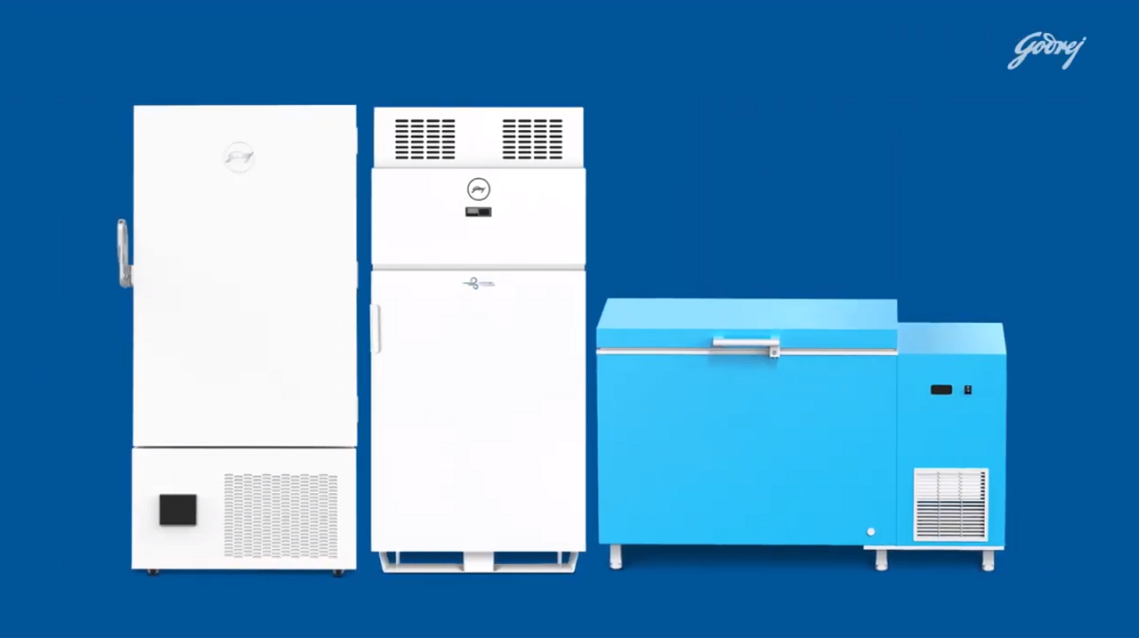 Godrej & Boyce introduce ultra-low-temperature freezers (below -80°C)