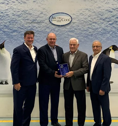 Danfoss recognizes Arctic Chiller Group with 10th annual EnVisioneer of the Year award