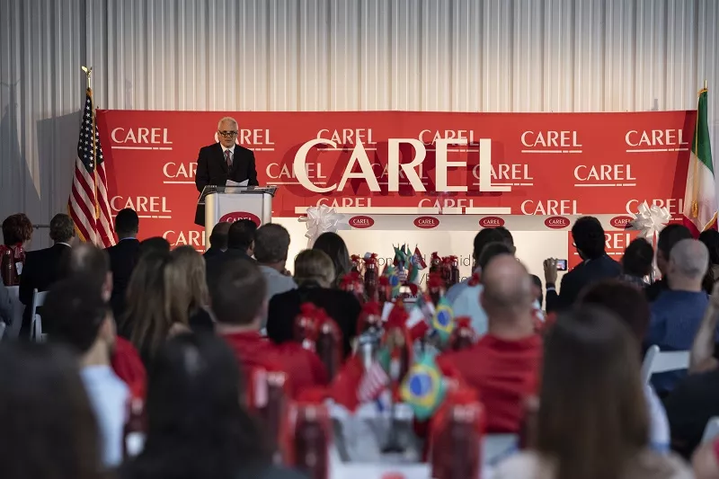 CAREL: inauguration of the new factory expansion in the United States