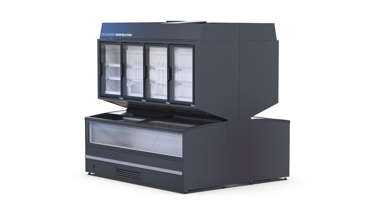 JBG-2 highlights Denali SNDE-05 and Imja WNIJ-07 display cabinet combination
