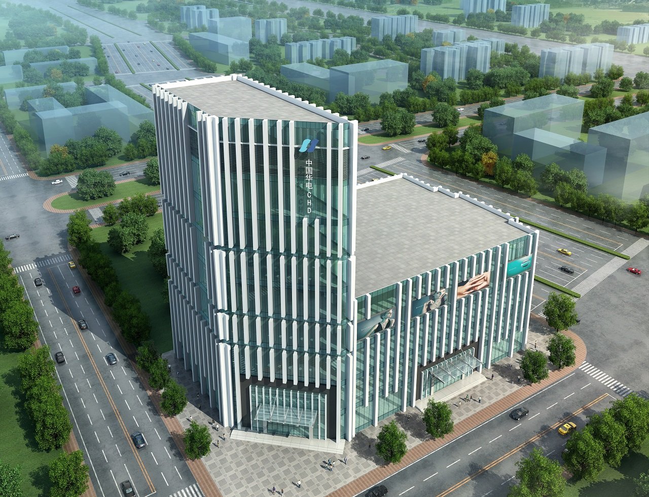 Carrier China Collaborates with Huadian Providing Chillers to Guangzhou Wanbo Central Energy Station