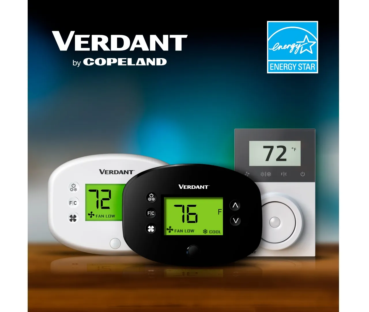 Copeland Announces Verdant VX3 and ZX Smart Thermostats are now ENERGY STAR Certified