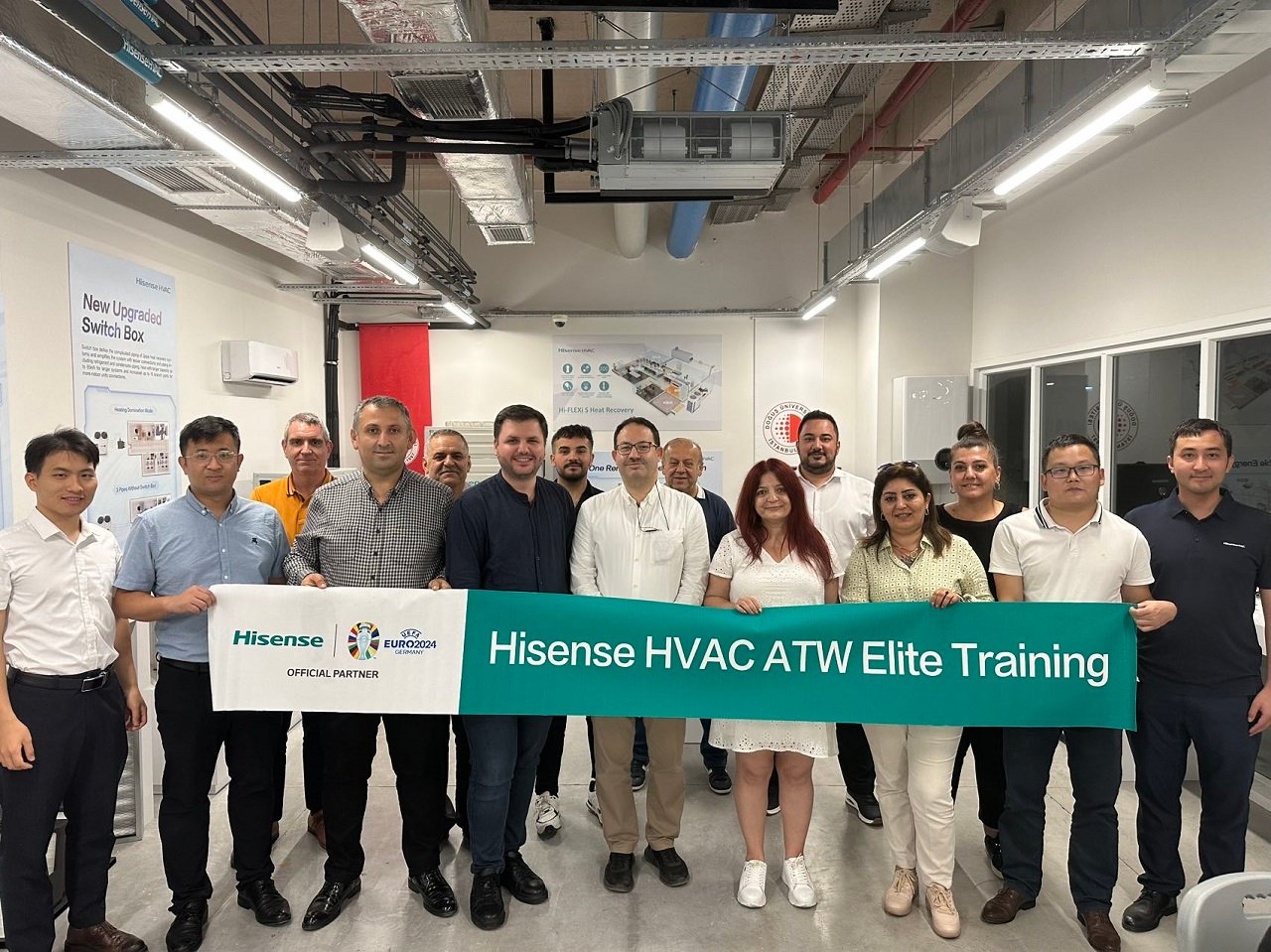 The Second Hisense Heat Pump Elite Training Concluded Successfully in Eastern Europe