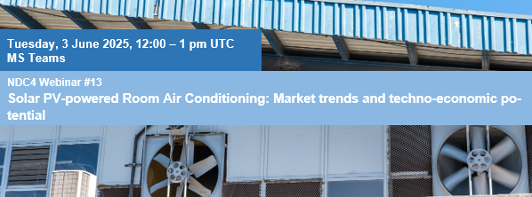 Solar PV-powered Room Air Conditioning: Market trends and techno-economic potential