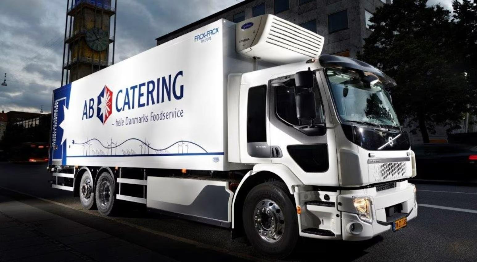 La Dansk Cater danese espande la catena del freddo elettrica con Carrier