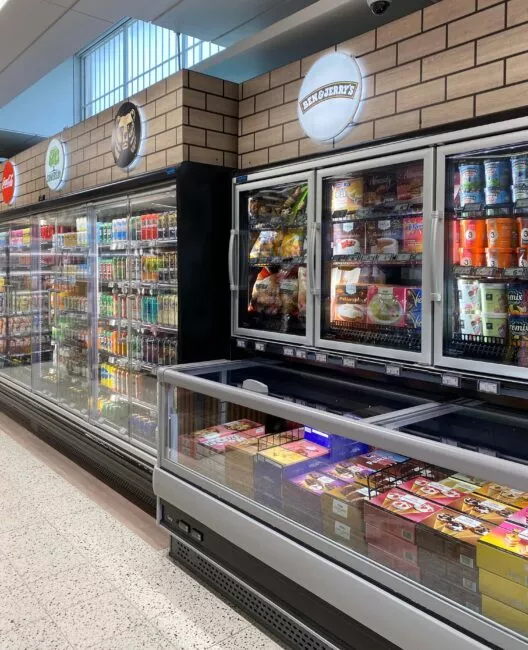 FREOR supplied its commercial refrigeration equipment to the K-Market