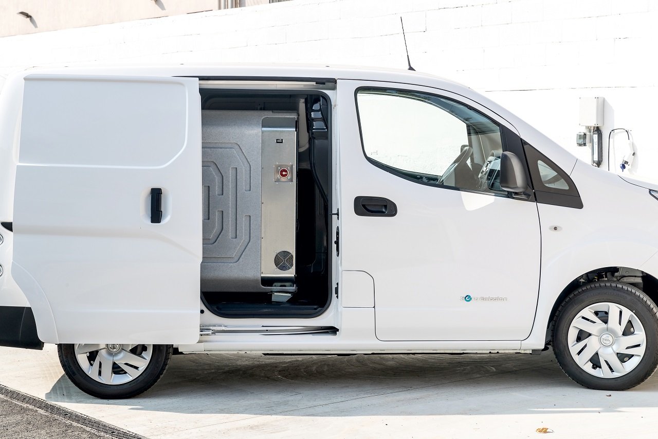 Coldtainer for 100% Electric Refrigerated Transport in Milano