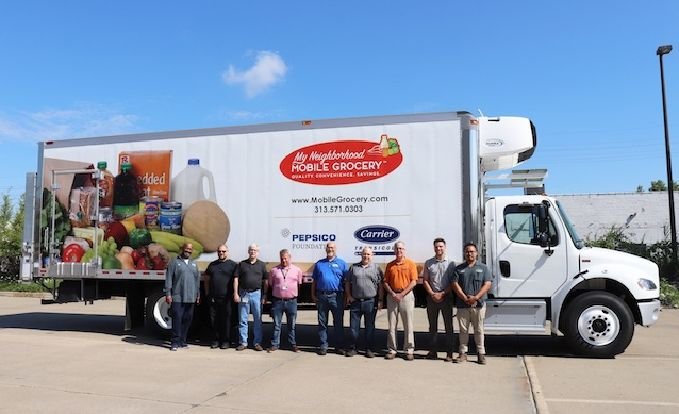 Carrier Transicold Donates Refrigeration Units to Help Michigan Food Bank
