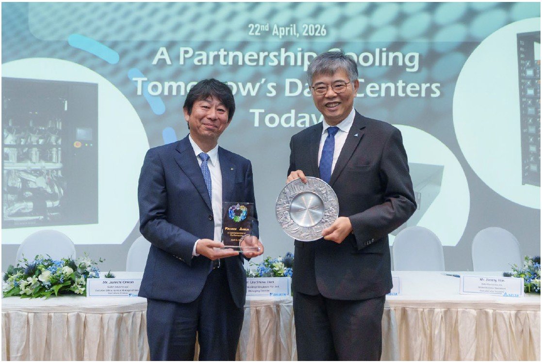 Daikin and Delta Sign MOU on Data Centre Cooling in Asia-Oceania