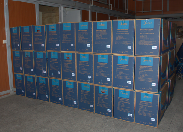 Kenya receives 200 R290 split ACs for training under GRACE Project