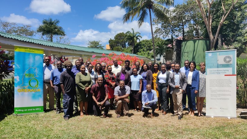 Grenada’s National Climate Change Committee embraces plans for a sustainable transformation of the RAC sector