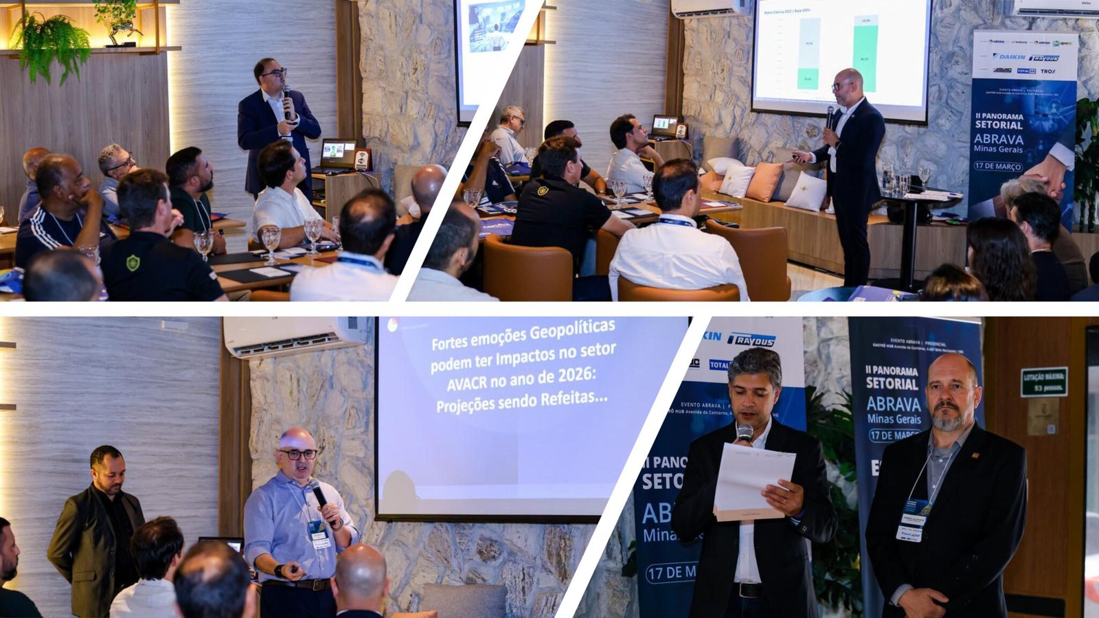 ABRAVA MG organiza un evento de perspectivas del sector en Brasil