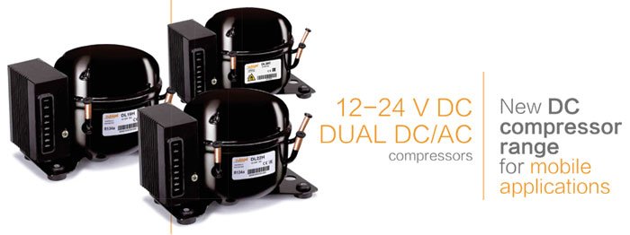 Huayi Compressor’s new range of DC compressors for mobile applications