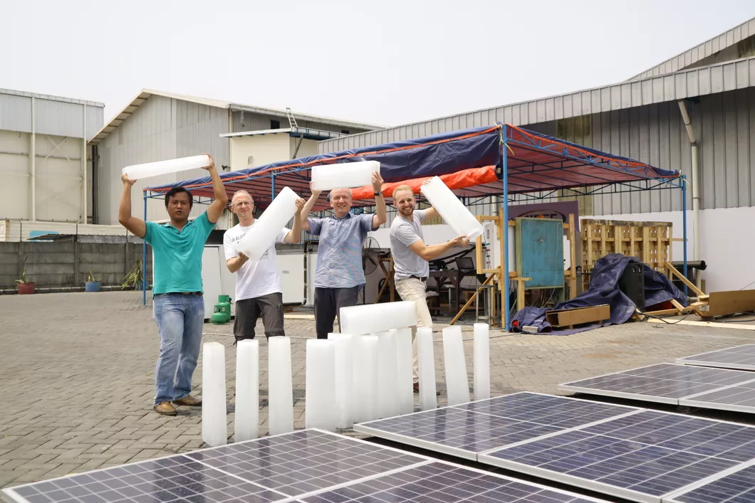 Innovative Solar Ice-Making Machine For Indonesian Small-Scale Fishermen