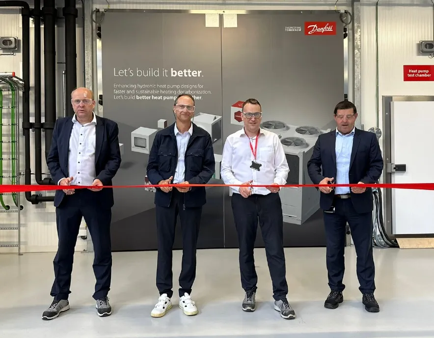 Danfoss to Unveil Cutting-Edge Commercial Heat Pump Test Facility