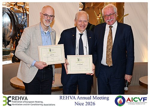 REHVA presents 2026 awards in France